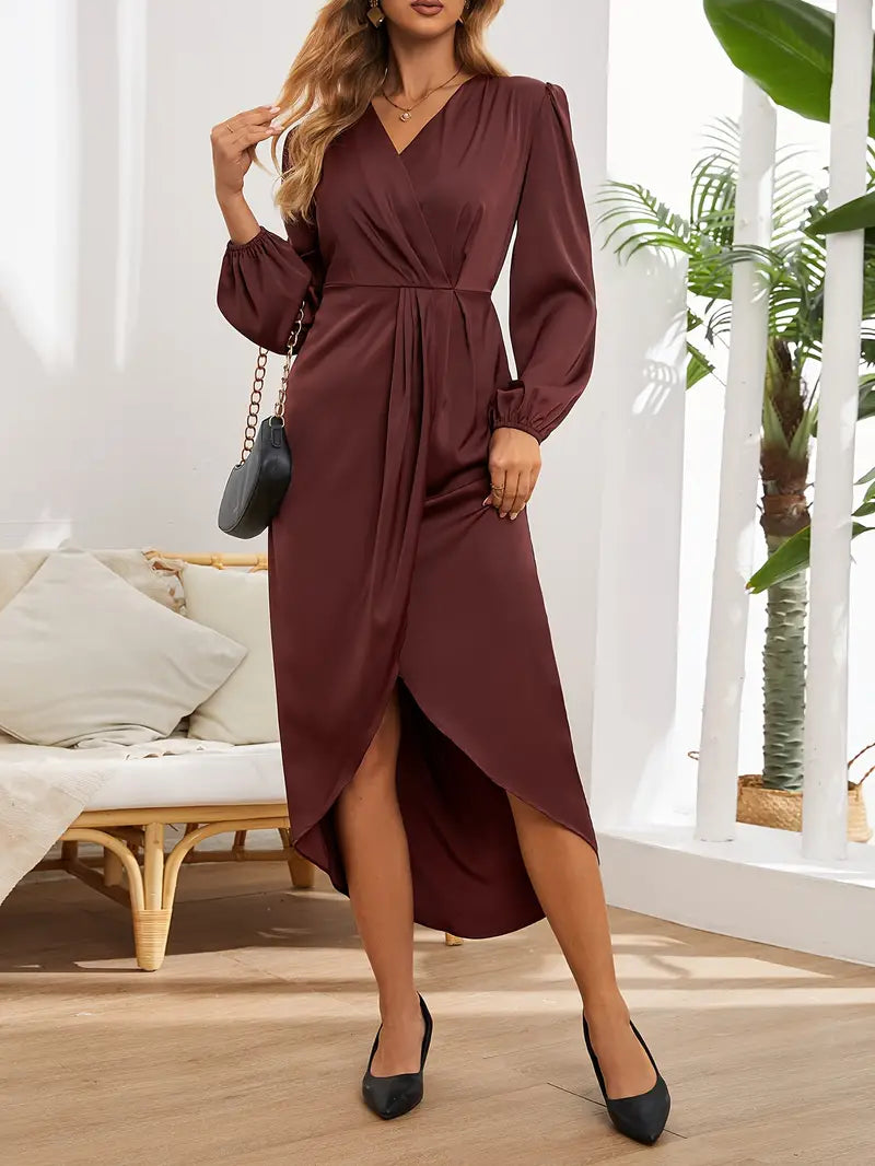 ShopNory | Elegante Midi Wickelkleid