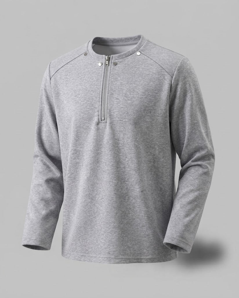 Herrenschal mit Stehkragen und Reißverschluss Shop Nory
