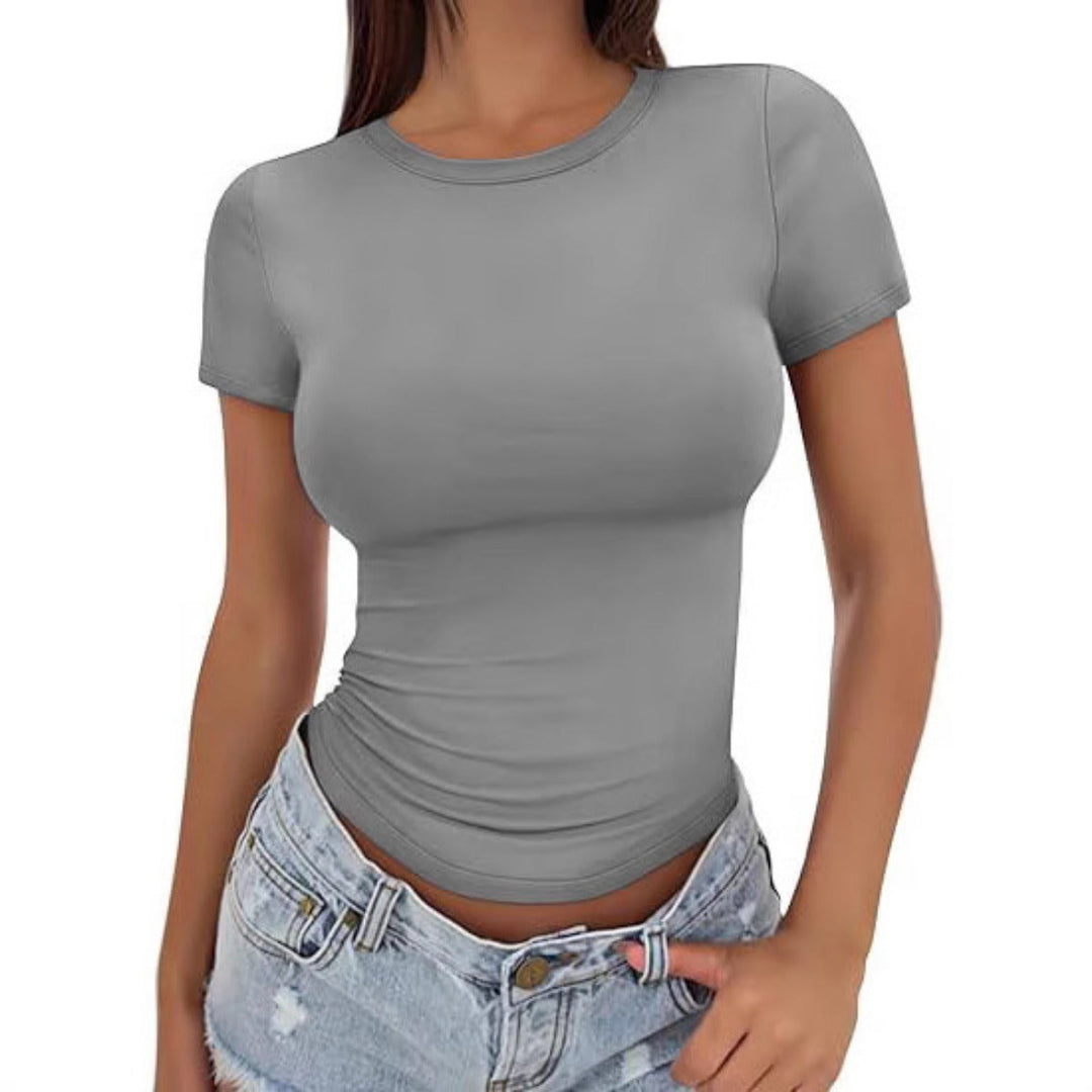 T-Shirt mit Rundhalsausschnitt