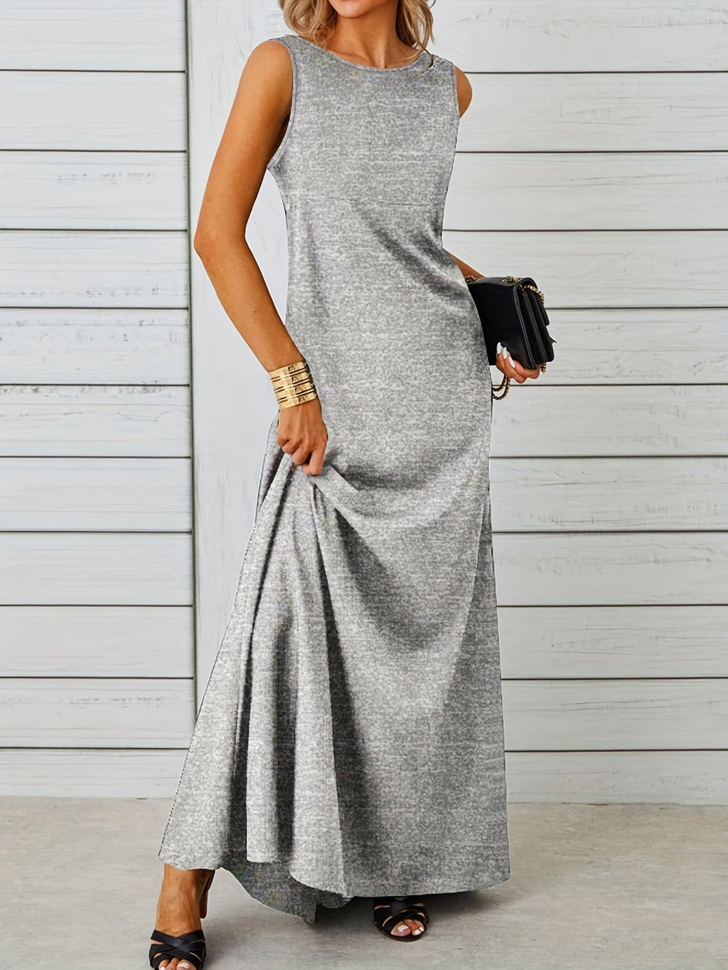 Lässiges Kleid für Frühling und Sommer