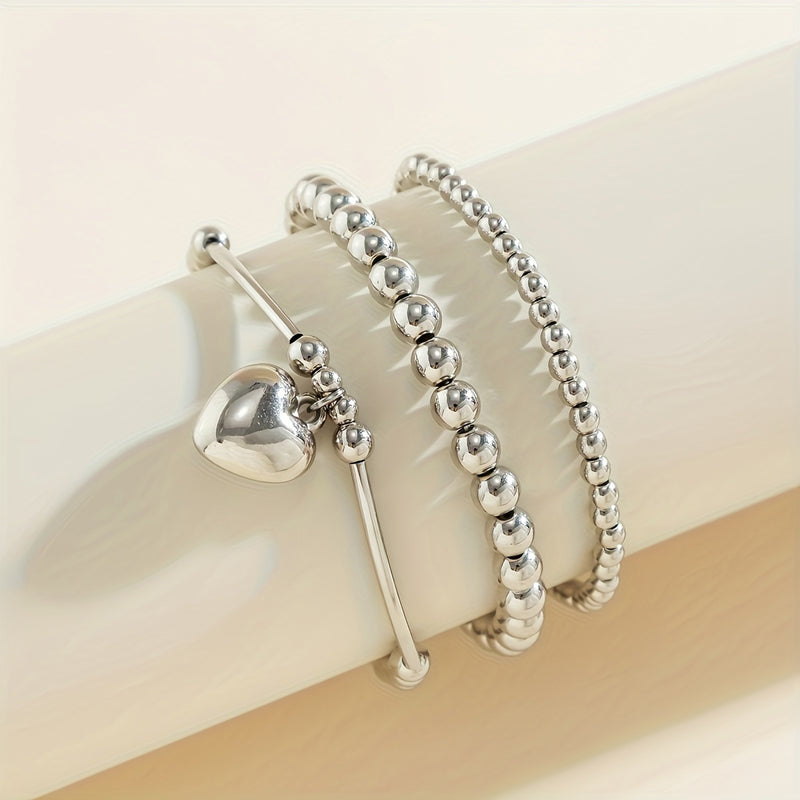 Herz Perlenarmband | Shop Nory