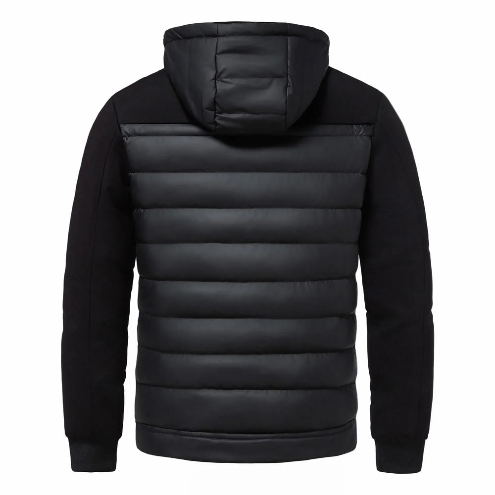 Shopnory | Freizeitwinterjacke mit Kapuze für Herren