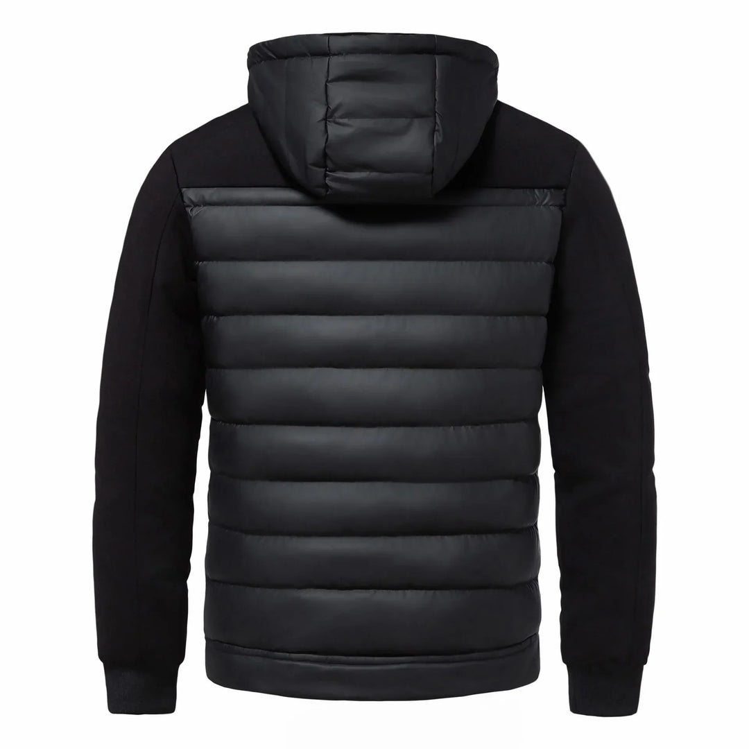 Shopnory | Freizeitwinterjacke mit Kapuze für Herren