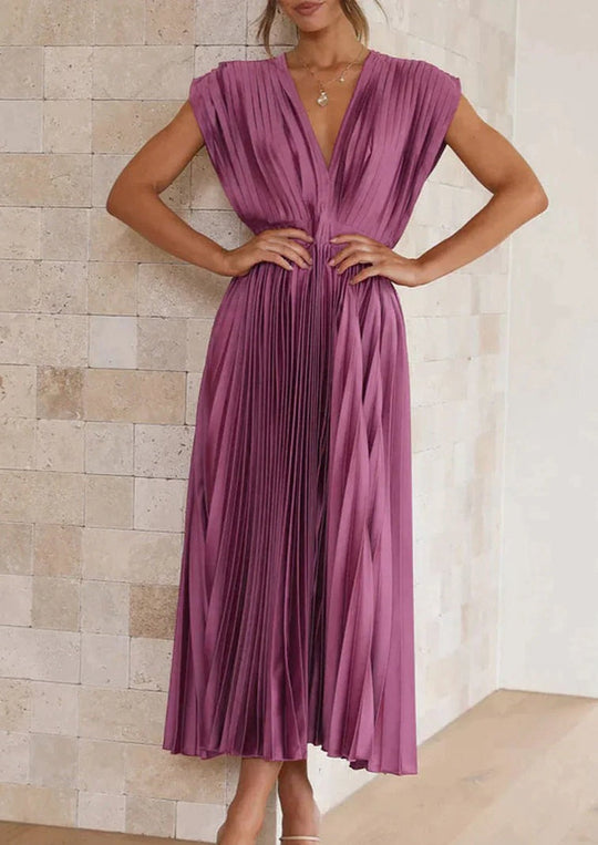Elegantes Maxikleid Aus Leichtem Stoff