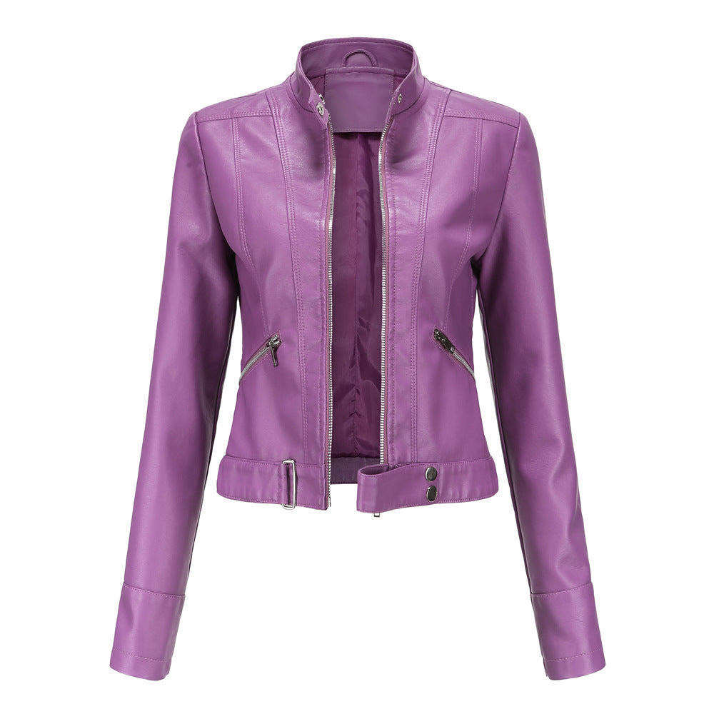 Schicke Lederjacke für Frauen