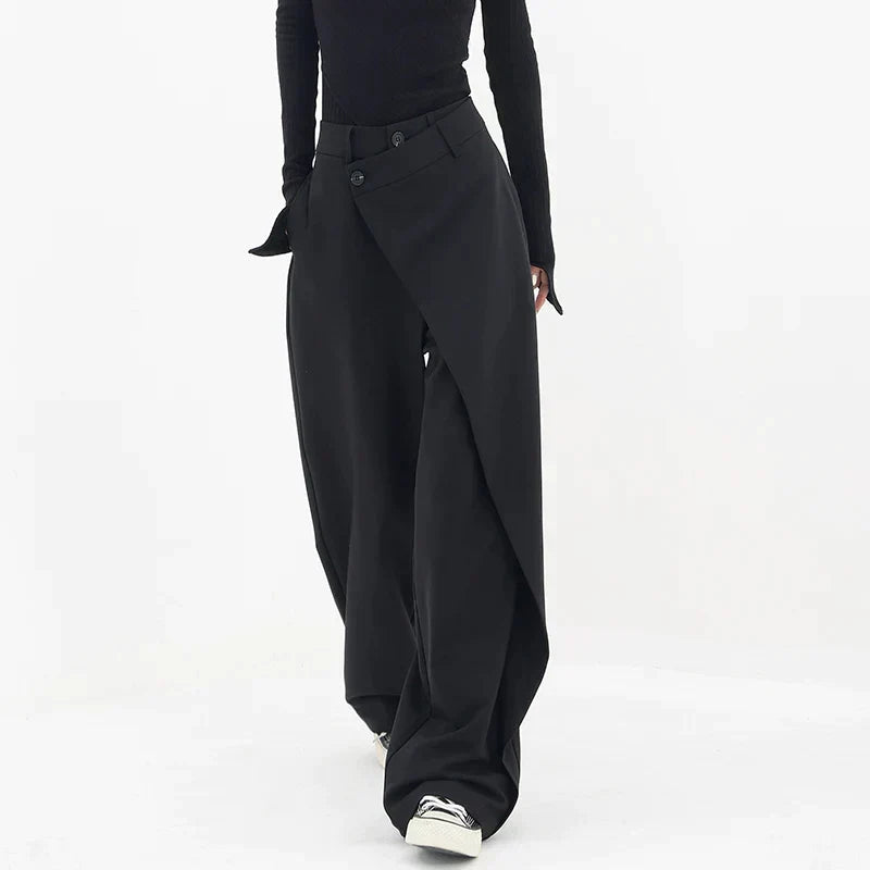 Asymmetrische Baggy-Hose