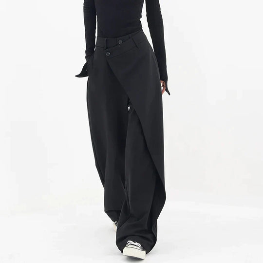 Asymmetrische Baggy-Hose