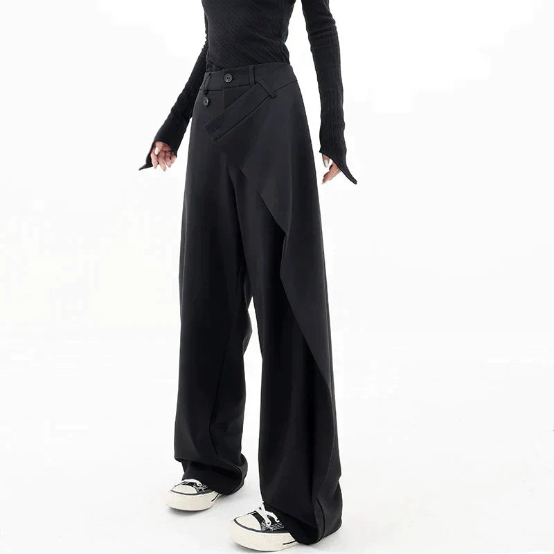 Asymmetrische Baggy-Hose
