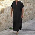 Shopnory | Bequeme Djellaba mit V-Ausschnitt