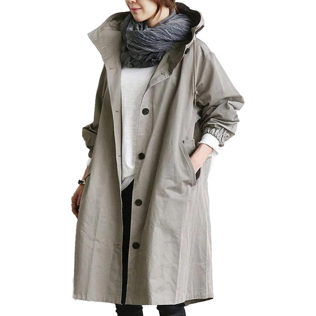 Leichte lange Damen Elegantejacke