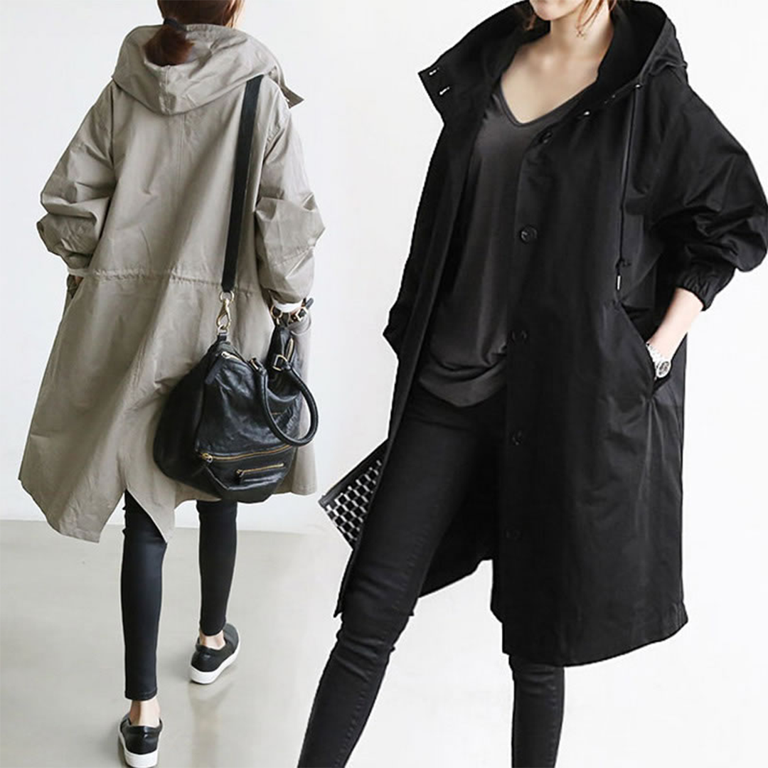 Leichte lange Damen Elegantejacke