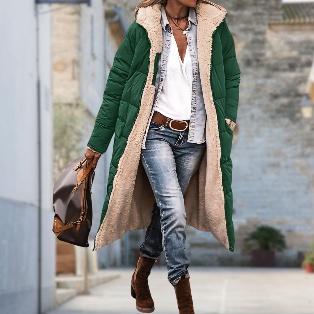 Winddichte Und Wasserdichte Winterjacke Für Damen