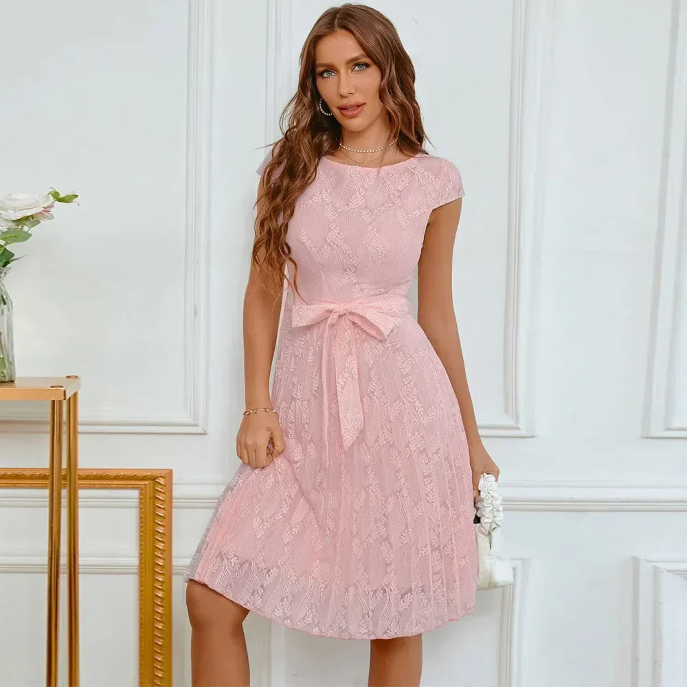 Spitzen Cocktailkleid - Leola
