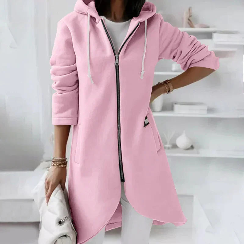 Zip Kapuzenpullover