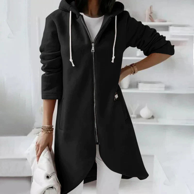 Zip Kapuzenpullover