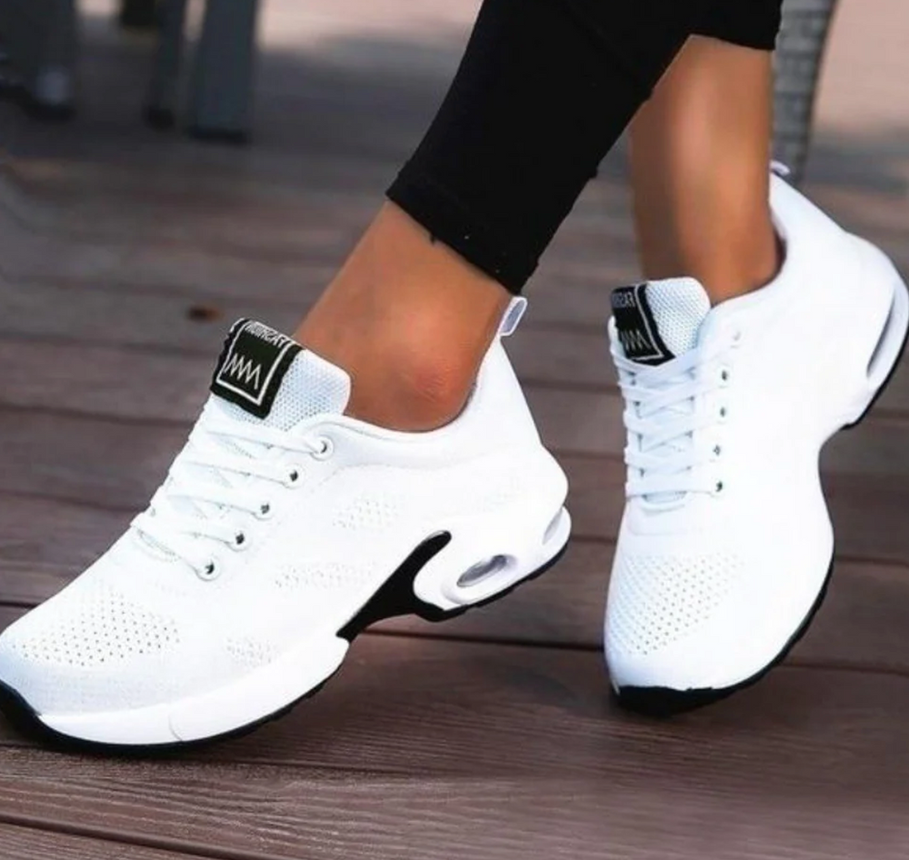 Orthopädische Leichte, Atmungsaktive Sport-Sneaker für Damen Sportlicher Casual-Running-Schuh mit Air-Cushion-Sohle