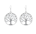 Sterling Silber Lebensbaum Tropfen Ohrringe | Shop Nory