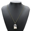 Sternenschalen & Salz Wunsch Miniatur Tube Flasche Anhänger Bronze Kette Halskette | Shop Nory