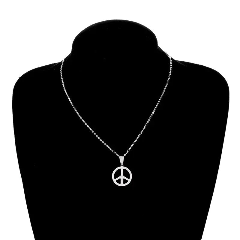 Damen Tibetsilber Frieden Haken Hängende Ohrringe & Anhänger Halskette | Shop Nory