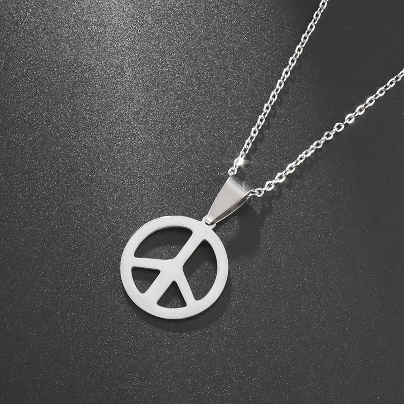 Damen Tibetsilber Frieden Haken Hängende Ohrringe & Anhänger Halskette | Shop Nory