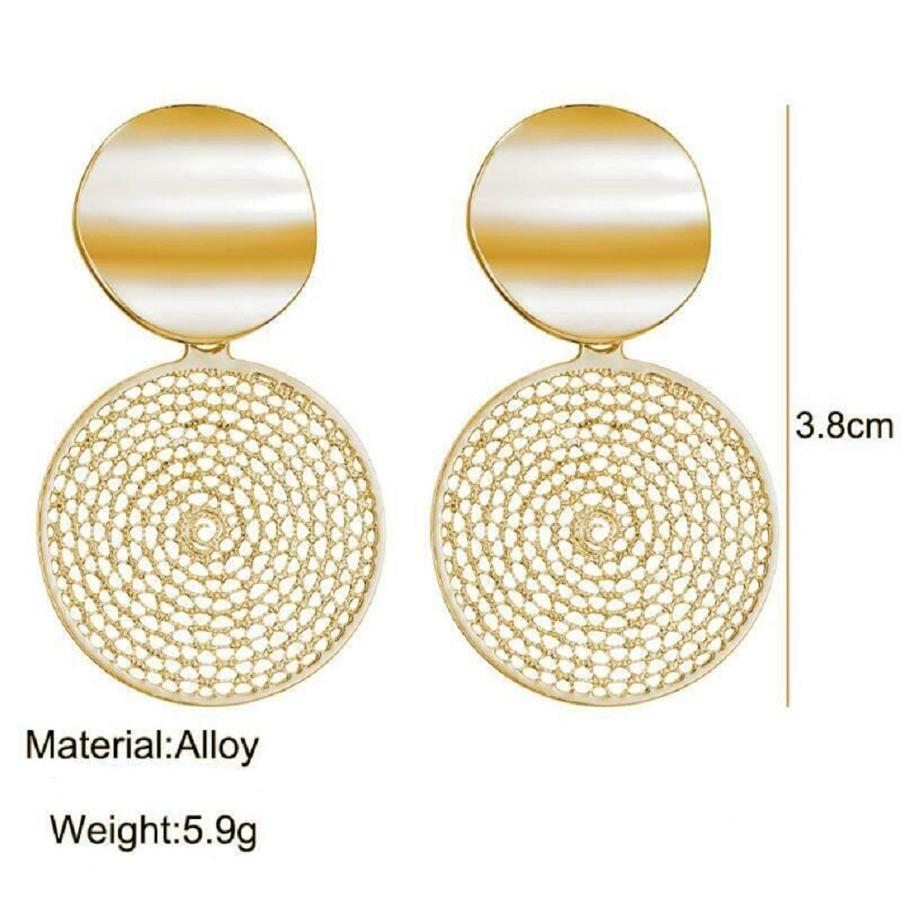 Traumfänger Geometrische Runde Stud Hängende Ohrringe | Shop Nory