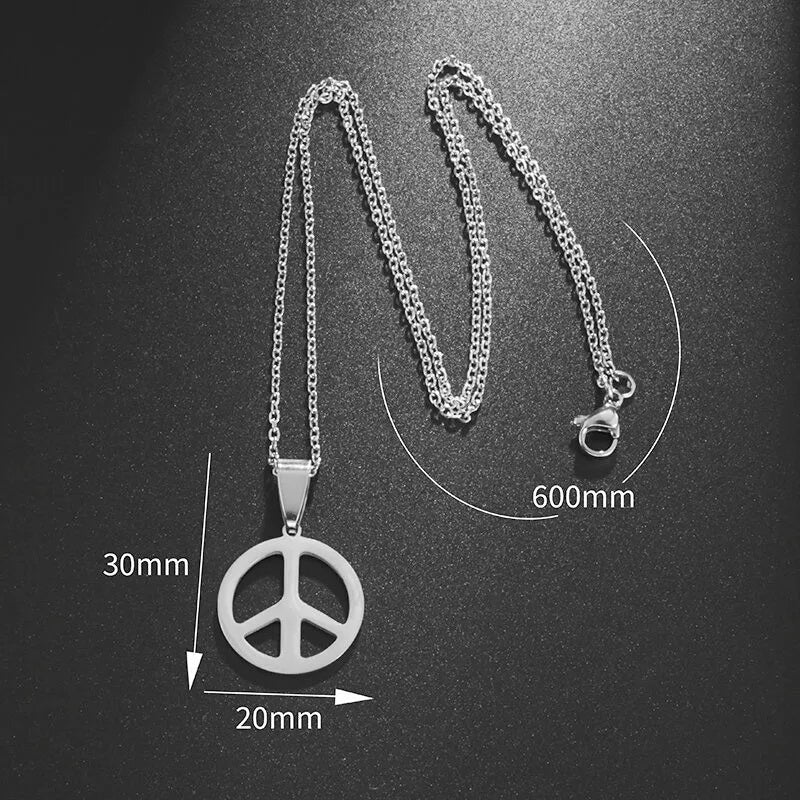 Damen Tibetsilber Frieden Haken Hängende Ohrringe & Anhänger Halskette | Shop Nory