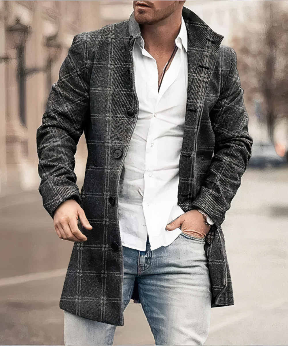 Eleganter Trenchcoat für Herren