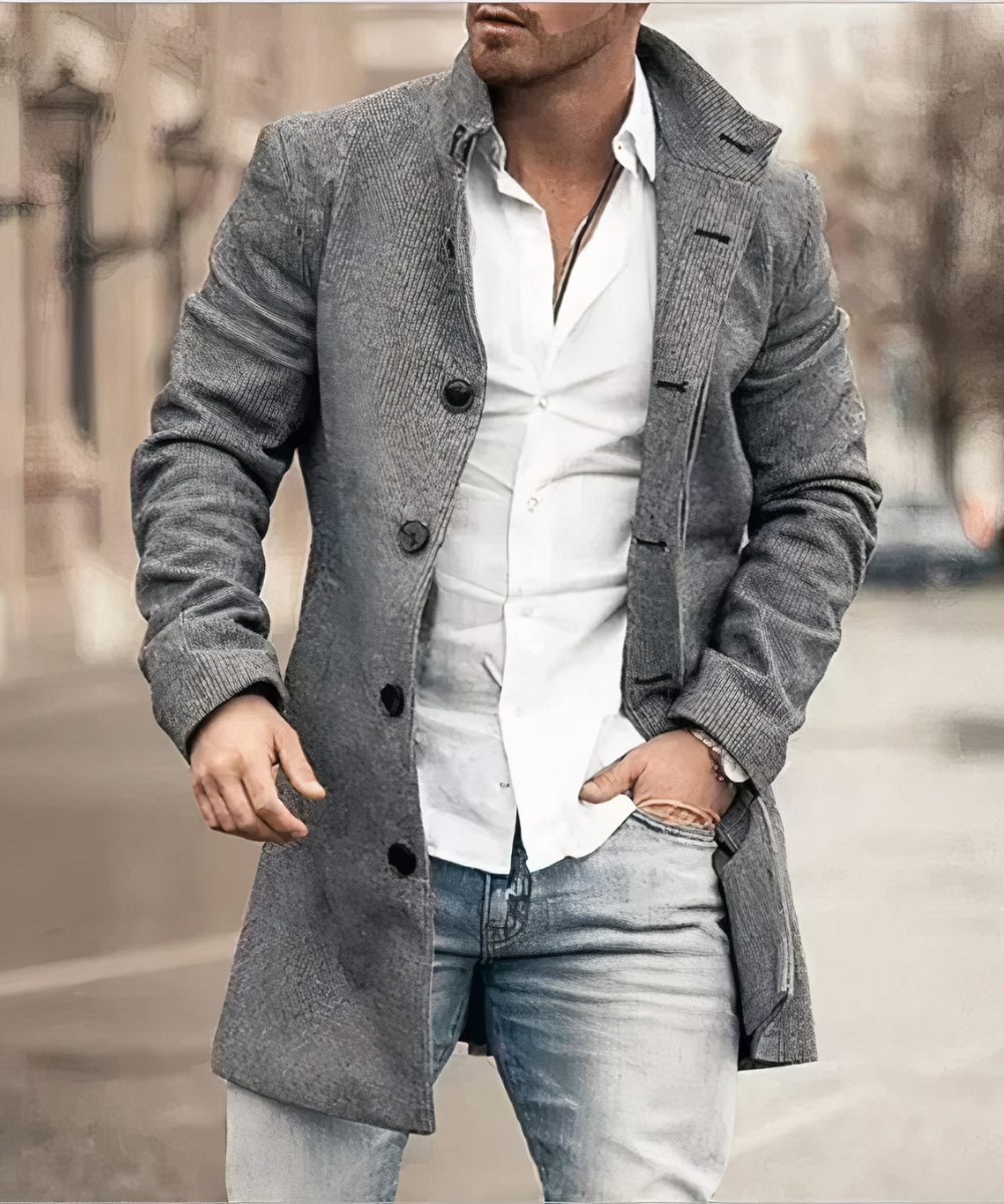 Eleganter Trenchcoat für Herren