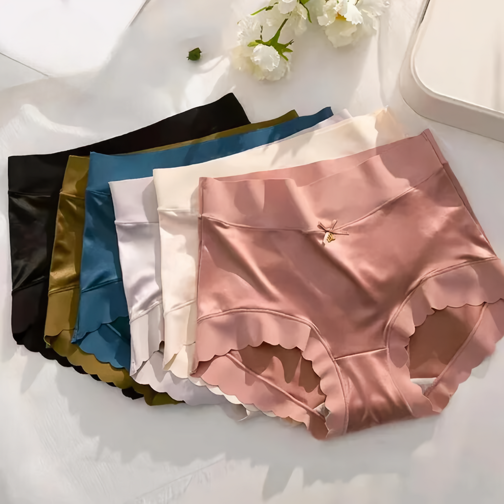 5 Stück nahtloses Satin Soft – Vanee