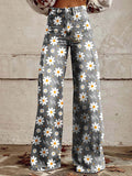 ShopNory | Stylische Jeans mit Blumenmuster