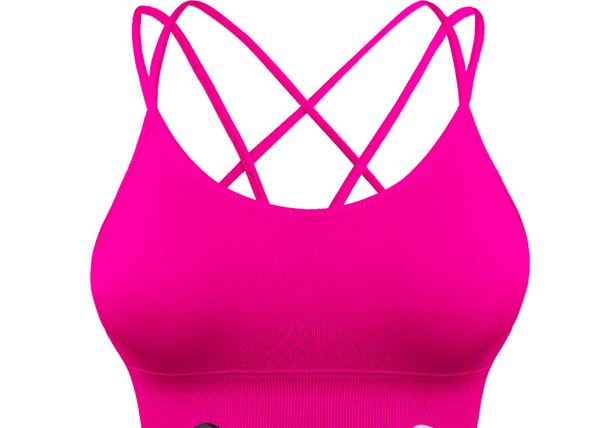 3Er Pack Damen Sport Bh Gepolstert Crisscross Yoga Bh Nahtlos Mittel Impact Fitness Activewear