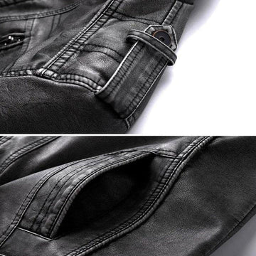 Bikerjacke Vintage Stil - Urbaner Mode Klassiker für Alltag und Freizeit