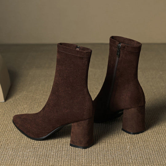 Wildleder-Stiefel