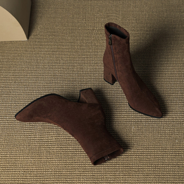 Wildleder-Stiefel