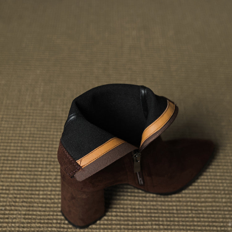 Wildleder-Stiefel