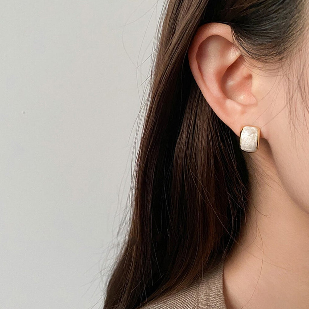 Geometrische Bogen Ohrringe Keine Loch Ohrclips | Shop Nory