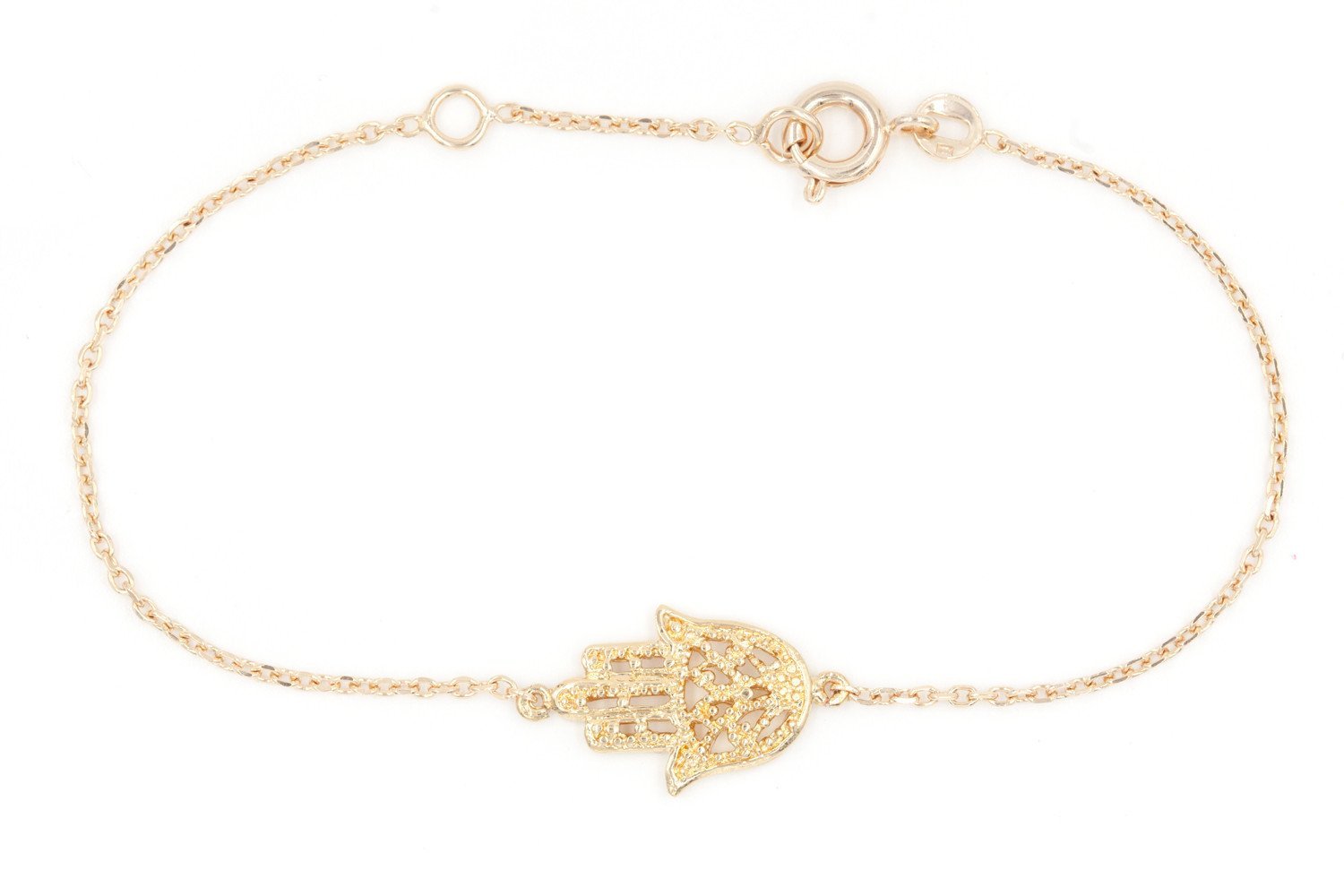 Armband Hamsa Hand der Fatima vergoldet | Shop Nory