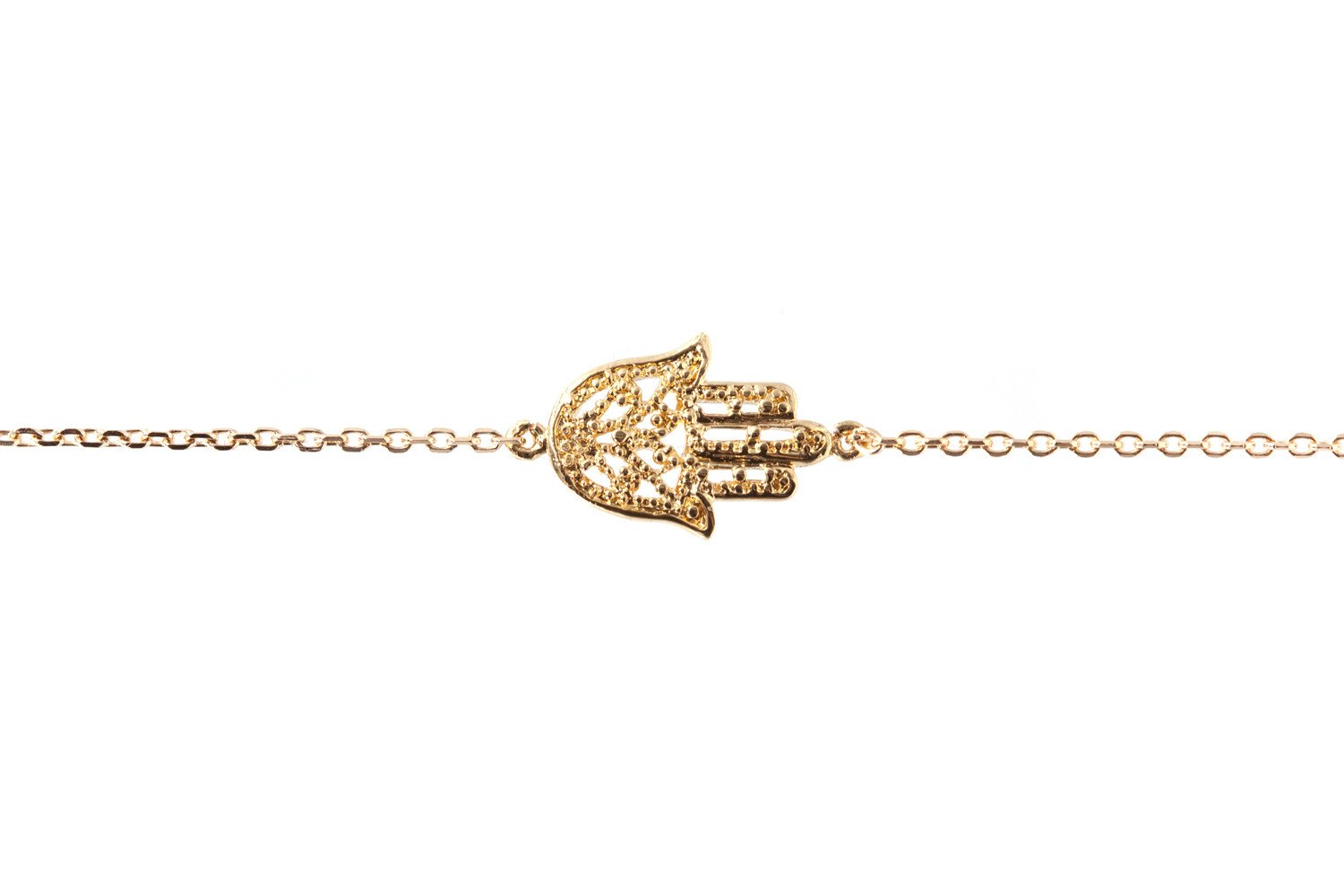 Armband Hamsa Hand der Fatima vergoldet | Shop Nory
