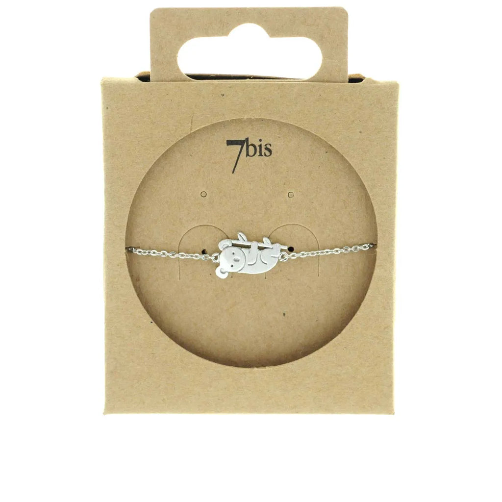 Feines Armband mit Koala-Anhänger – versilbert und hautfreundlich | Shop Nory