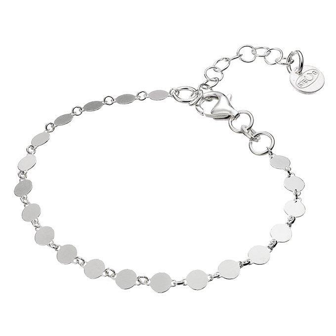 Armband Plättchen Münzen Boho aus Silber | Shop Nory