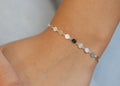 Armband Plättchen Münzen Boho aus Silber | Shop Nory