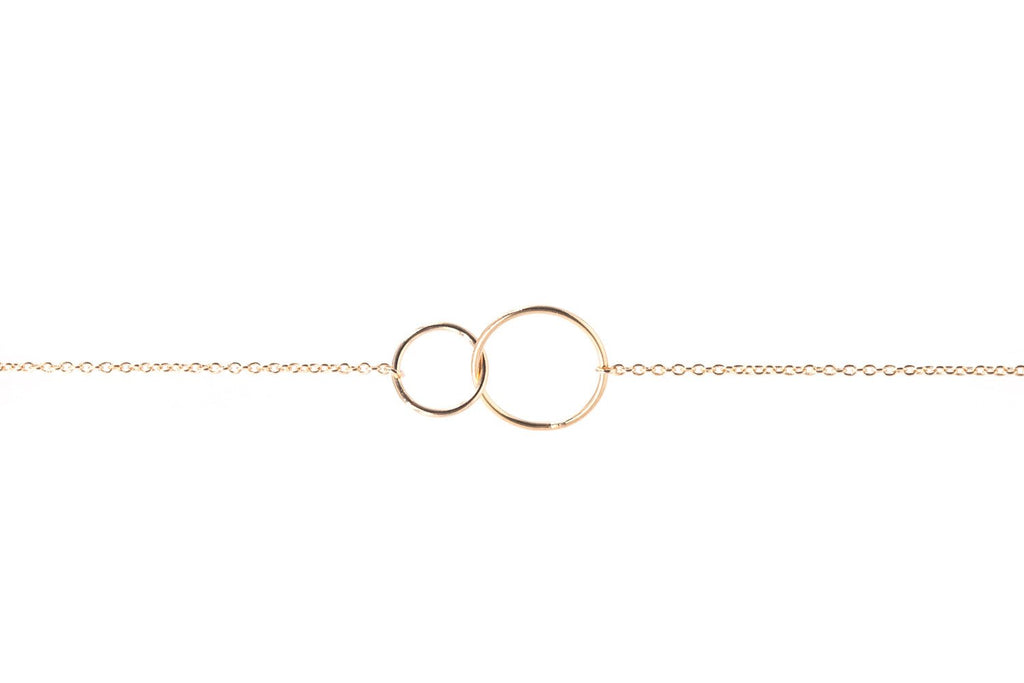 Armband mit Ringen | 16 Karat vergoldet | Shop Nory
