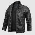 Biker Streetwear Lederjacke