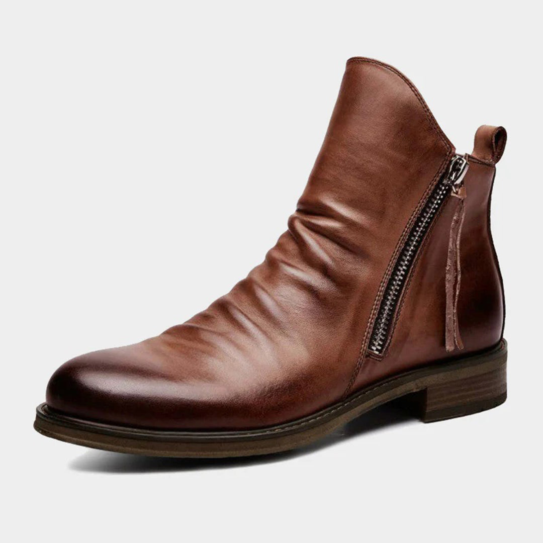 Lässige Herbst Stilvolle Stiefel mit Reißverschluss für Männer