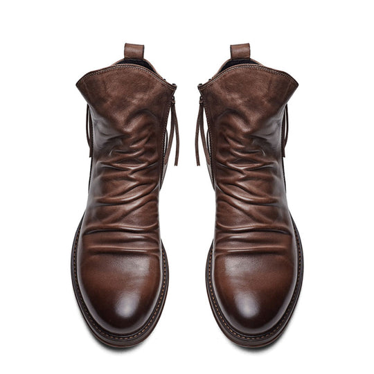 Lässige Herbst Stilvolle Stiefel mit Reißverschluss für Männer