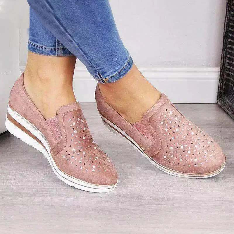 Lässige Keilschuhe