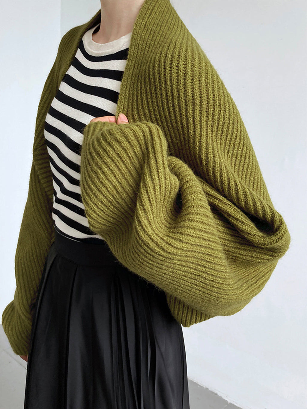 Strick Bolero mit Langen Ärmeln Weich und Modern Perfekt für Layering