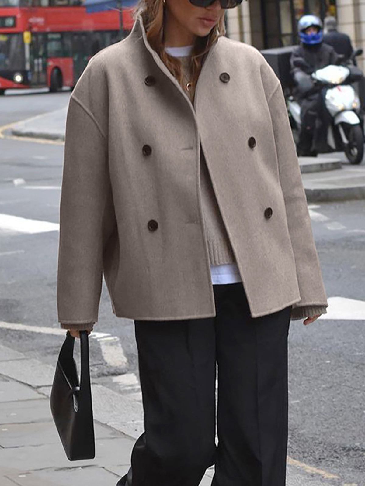 Button-Down-Jacke