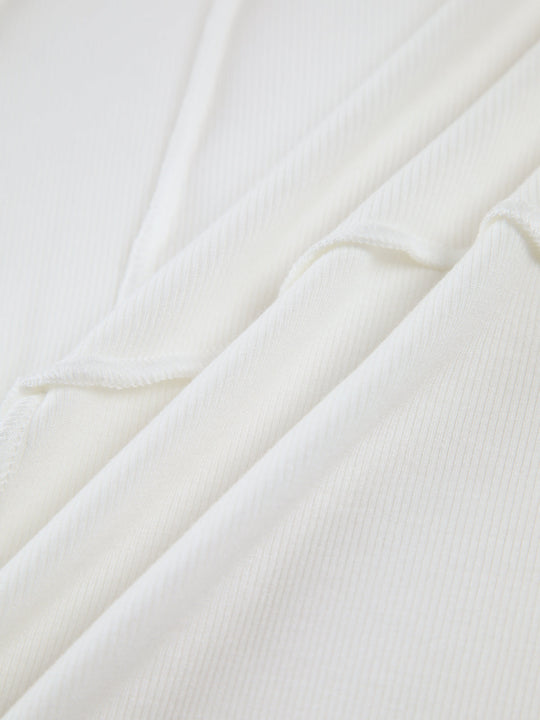 Nahtdetail Ripp-Top