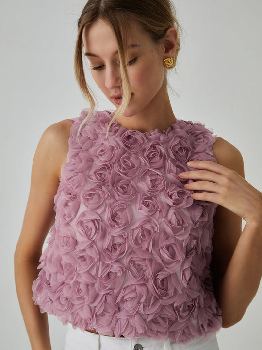Romantische Mehrfarbige Bluse